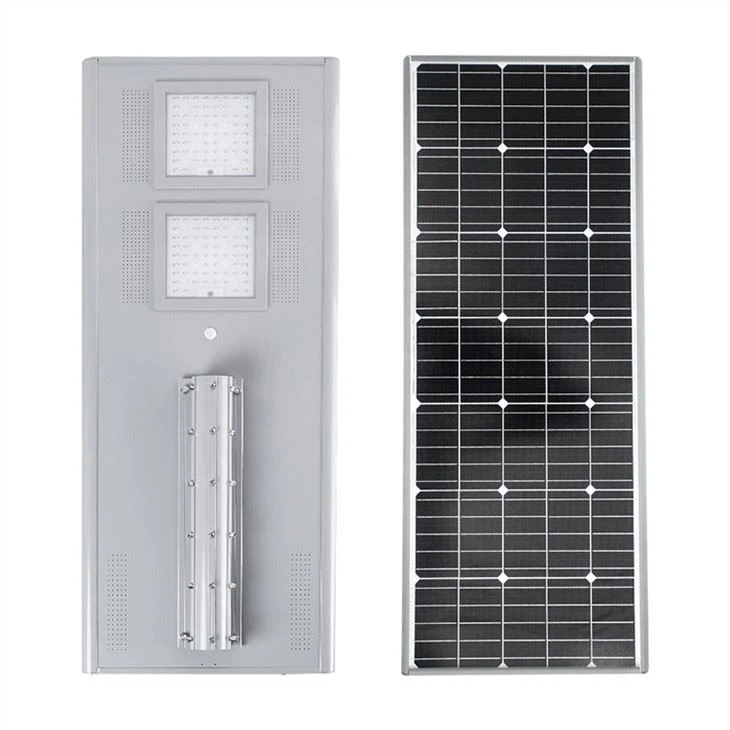 80W All In One Solar Street Lights China Manufacuter