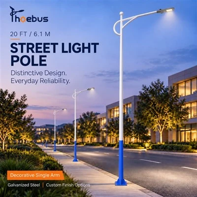 20 Feet Street Light Pole