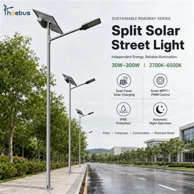 Solar Panel Street Light