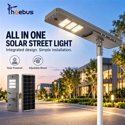 All In One Solar Street Light