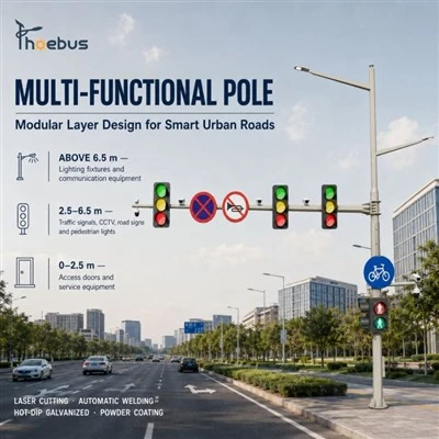 Integrated Pole
