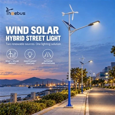 Wind Solar Hybrid Street Light