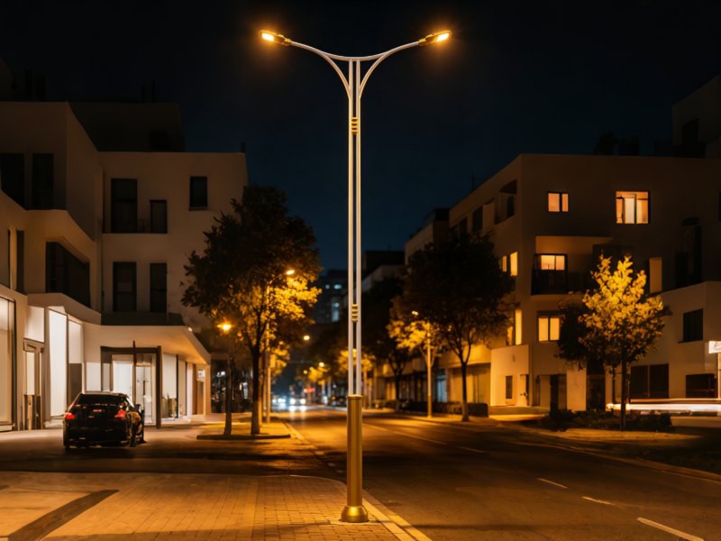 Special shaped light poles Special shaped light poles