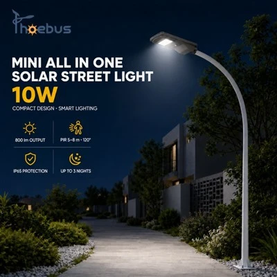 10W Solar Street Light