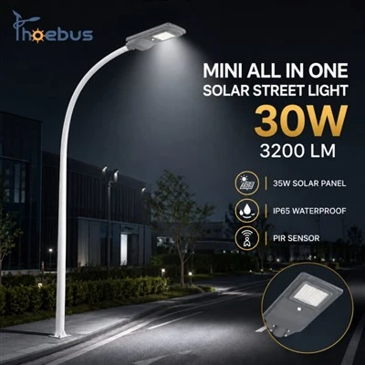 30W Integrated Solar Street Light