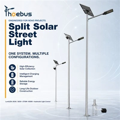 Split Type Solar Street Light