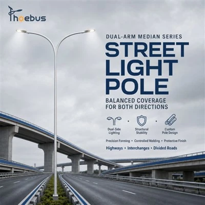 Residential Street Light Pole